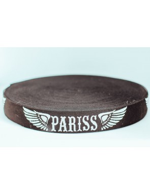 РЕЗИНКА с надписью  PARISS  4,0 в упак45   арт 1228 черный